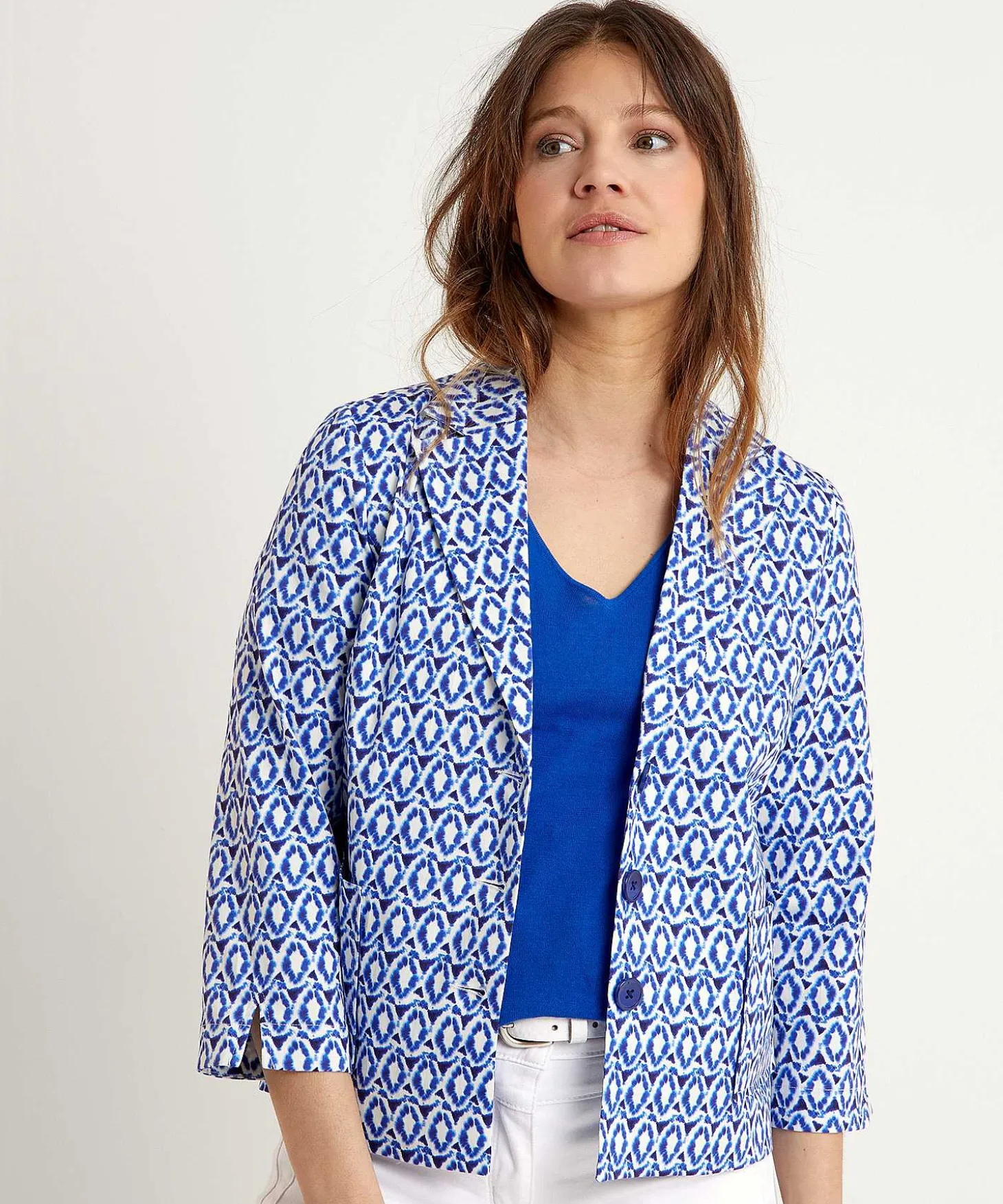 kyra_blazer_tiedye_print__3.webp Blazer Tie-Dye Print Angelina*KYRA Clearance