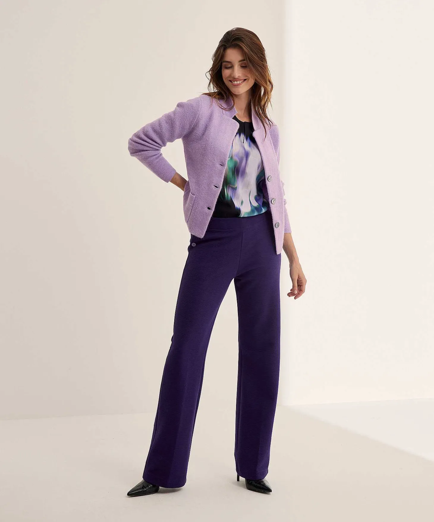 kyra_blouse_faded_flower__3.webp Blouse Faded Flower Print Wendy*KYRA Outlet