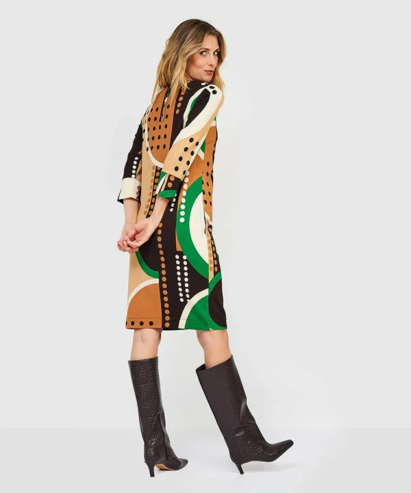 Dress Graphic Print Blackbird*KYRA New