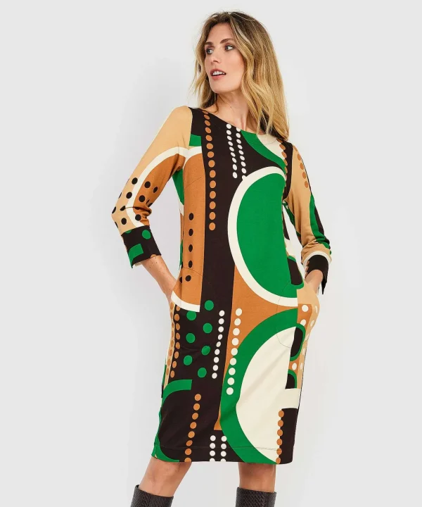 Dress Graphic Print Blackbird*KYRA New