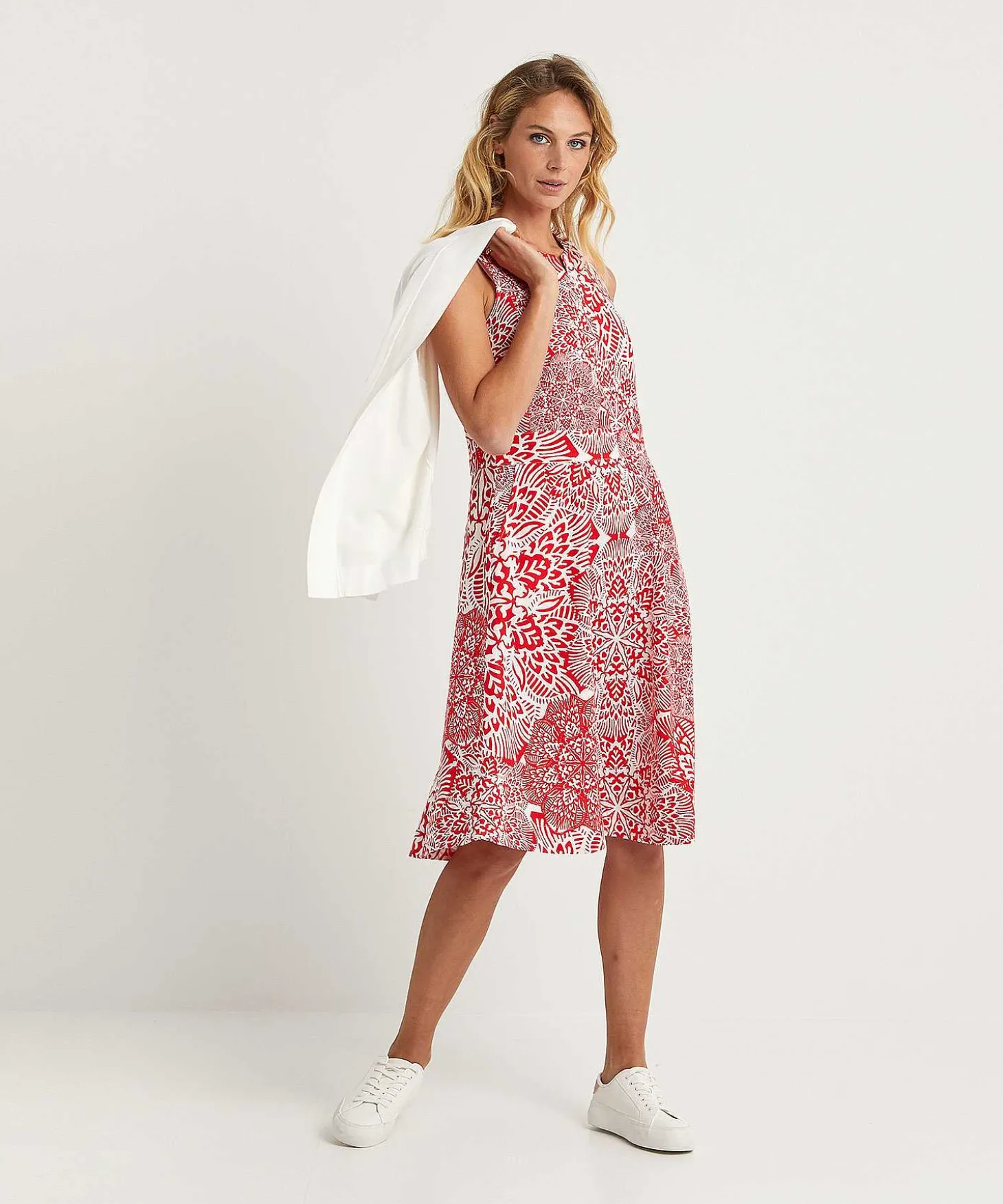 kyra_dress_linen_mix_twot_2.webp Dress Linen Mix Two-Tone Jorieke*KYRA Store