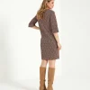 Dress Minimal Print Bette*KYRA Store