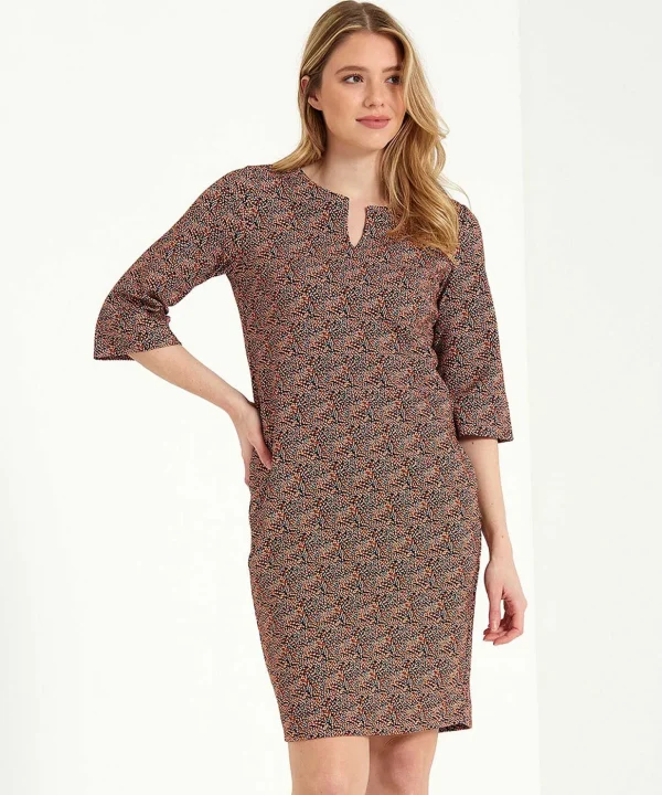 Dress Minimal Print Bette*KYRA Store