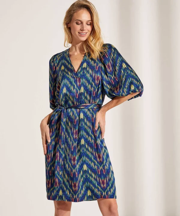 Dress Transparent Stripe Pattern*KYRA Cheap