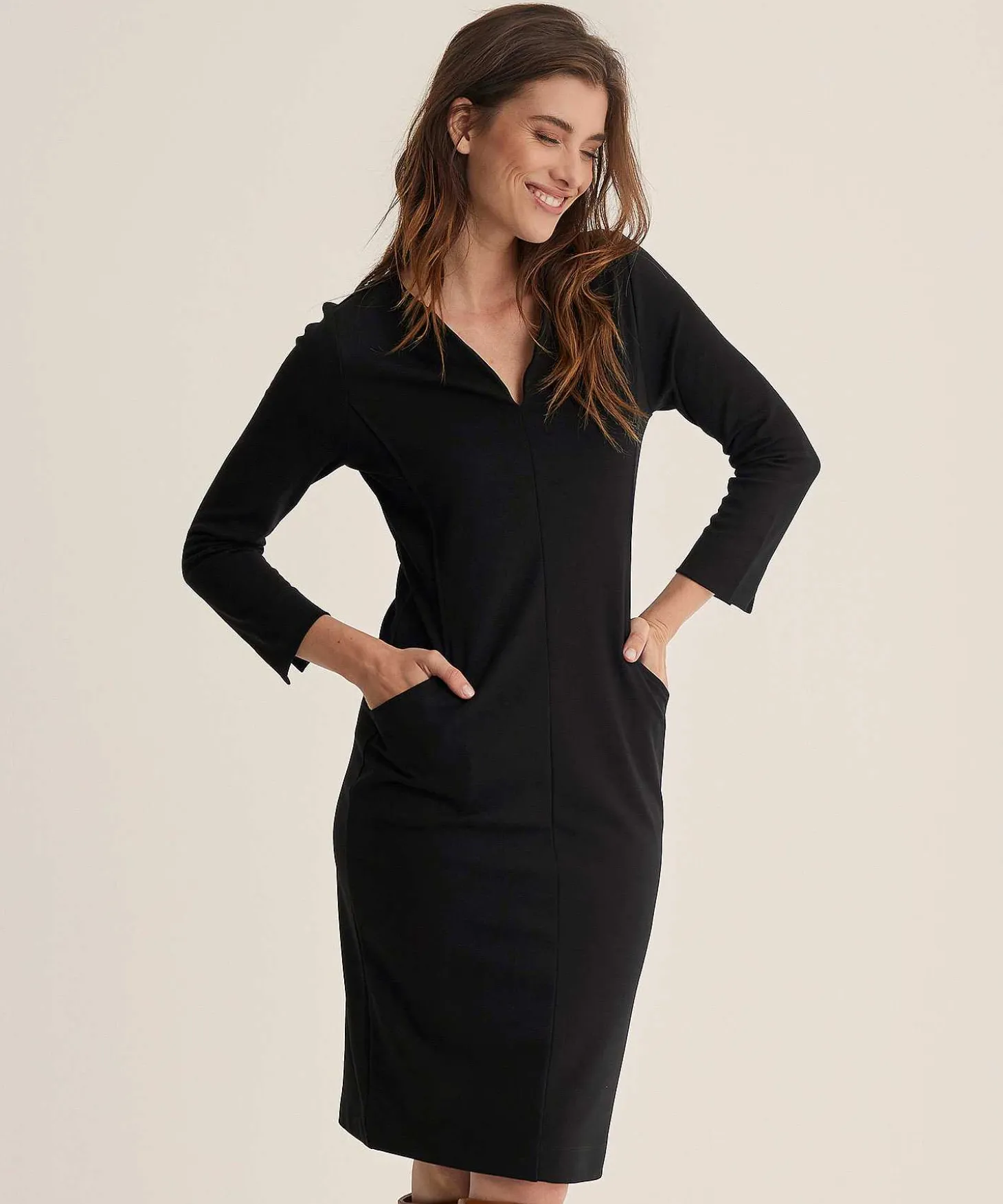 kyra_dress_with_side_pock_1.webp Dress With Side Pockets Cleo*KYRA Clearance