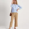 Linen Cropped Pants Lucia*KYRA Hot