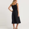Linen Dress Spaghetti Straps Lennie*KYRA Store