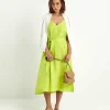 Linen Dress Spaghetti Straps Lennie*KYRA New
