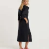 Linen Dress With Belt Lian*KYRA Flash Sale