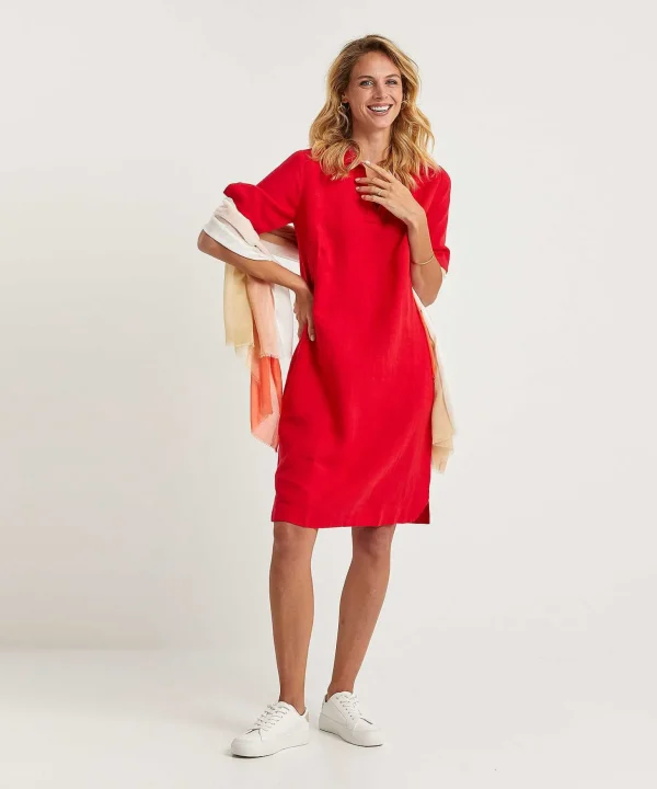 Linen Shirt Dress Laura*KYRA Cheap