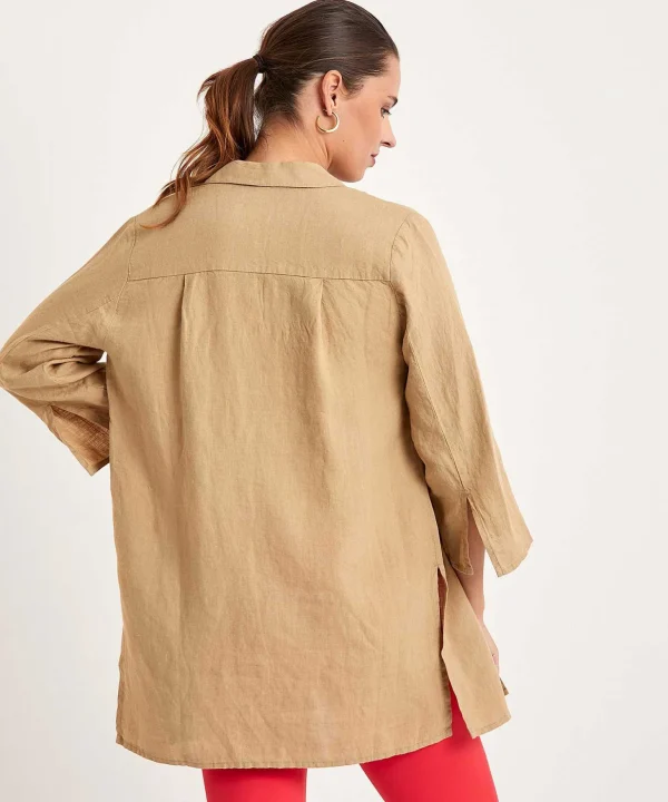 Linen Tunic Blouse Liza*KYRA Store