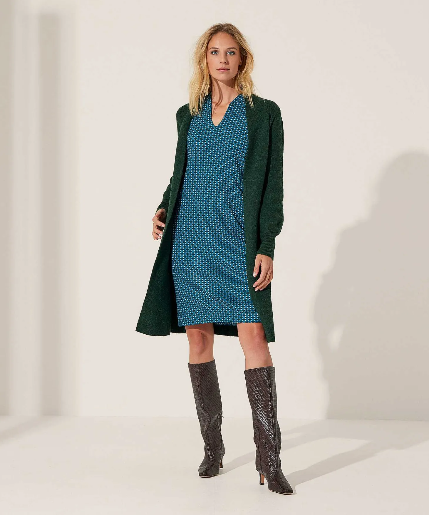 kyra_multicolor_structure_0-1.webp Multicolor Structure Dress Fauna*KYRA Outlet