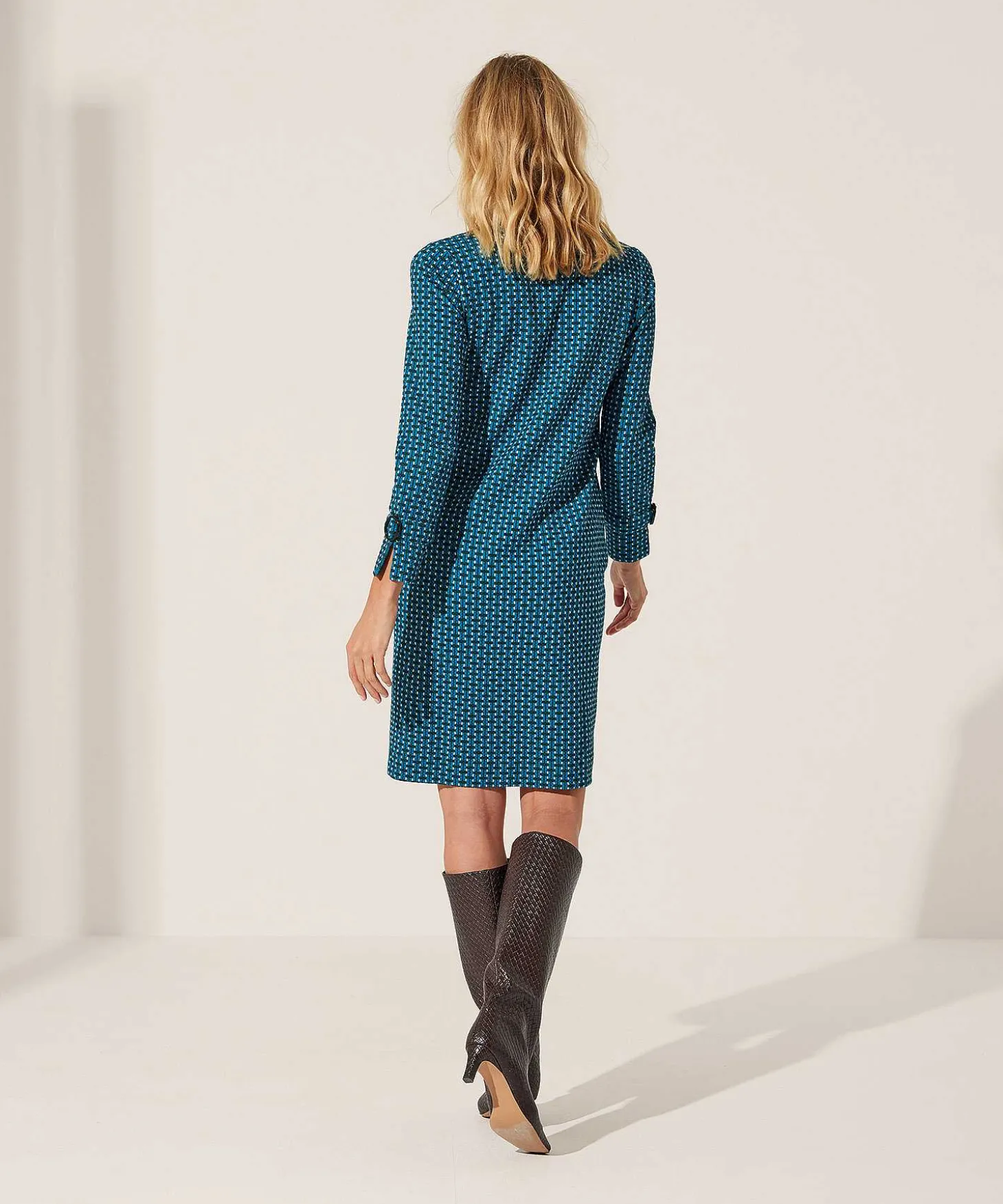 kyra_multicolor_structure_1-1.webp Multicolor Structure Dress Fauna*KYRA Outlet