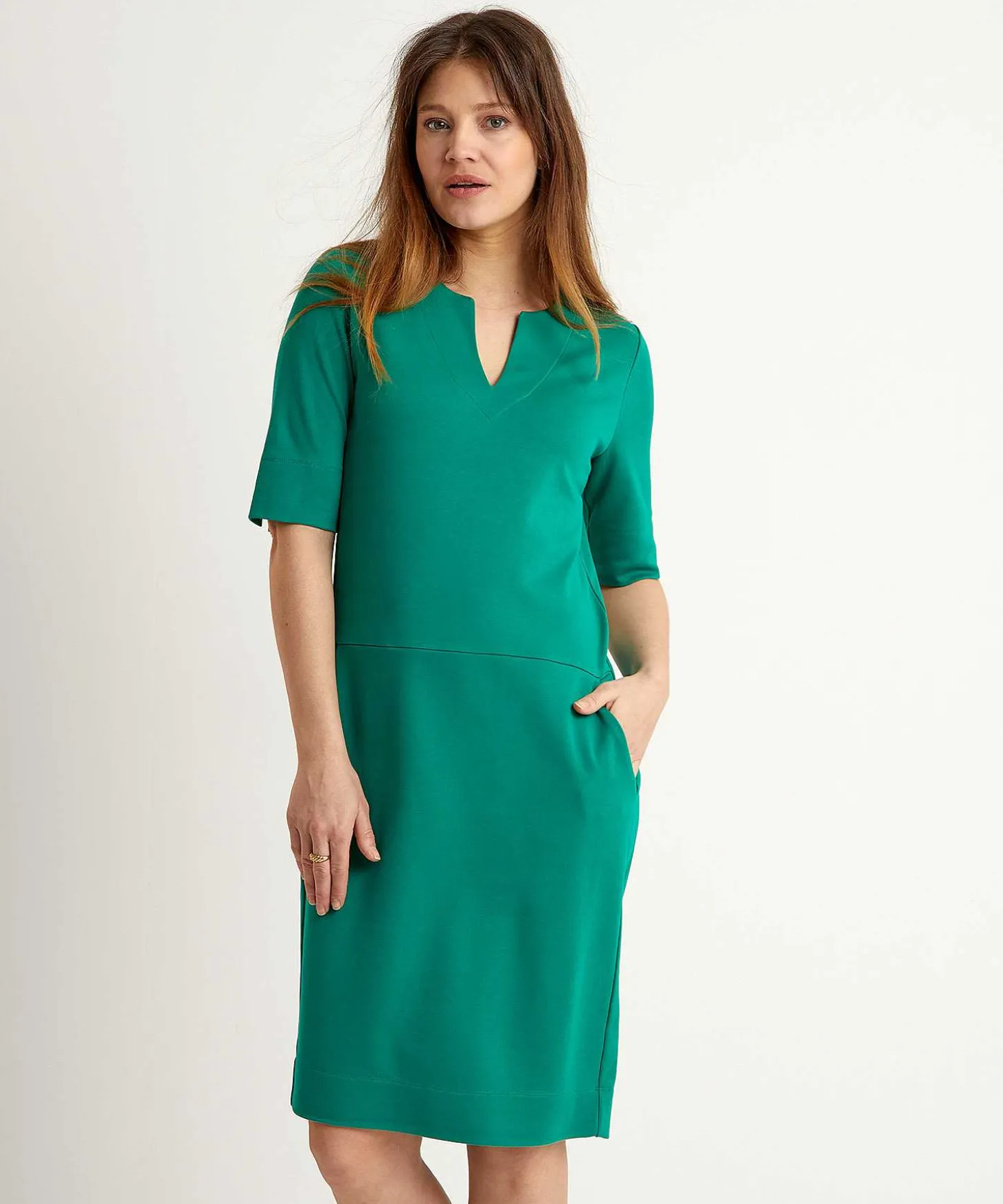 kyra_punto_milano_dress_d_2-1.webp Punto Milano Dress Dorine*KYRA Sale