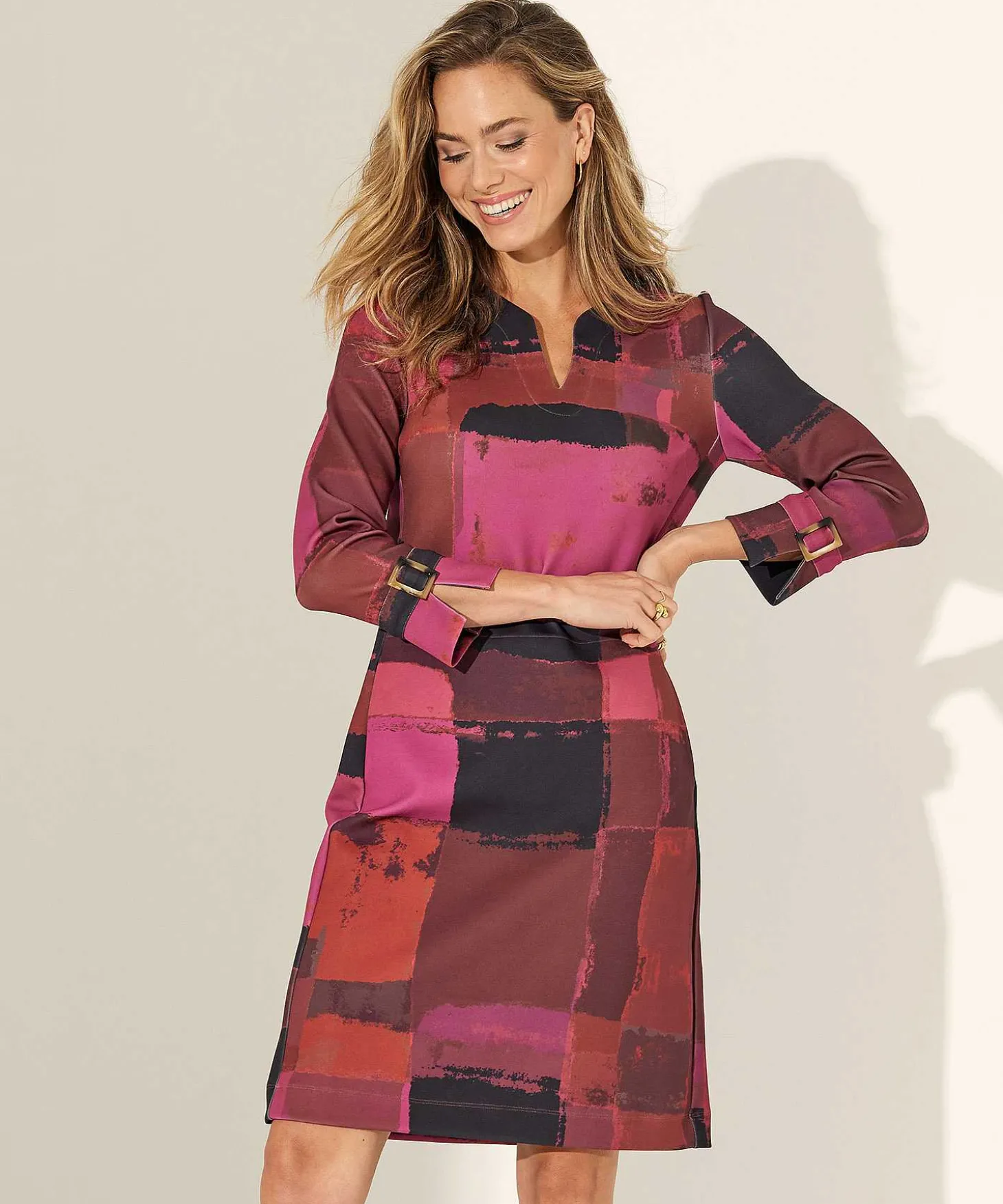 kyra_scuba_dress_abstract_3.webp Scuba Dress Abstract Nita*KYRA Store