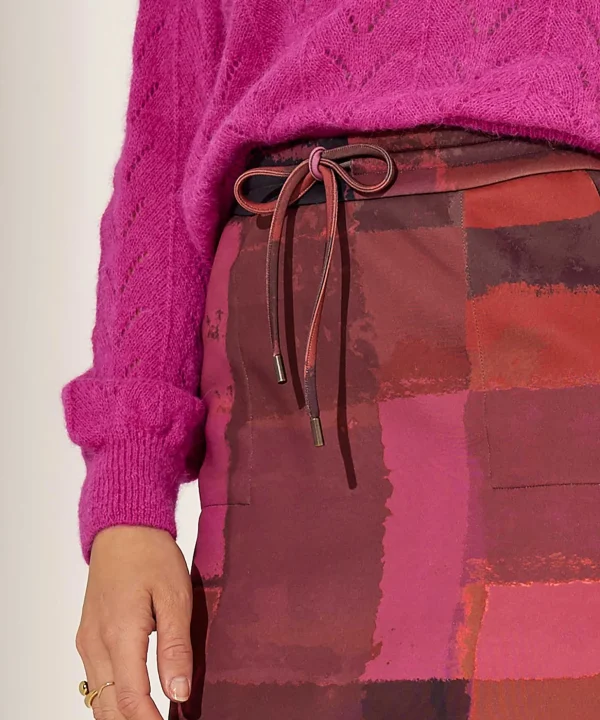 Scuba Skirt Abstract Noella*KYRA Best
