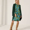 Silky Dress Flower Arlino*KYRA Flash Sale