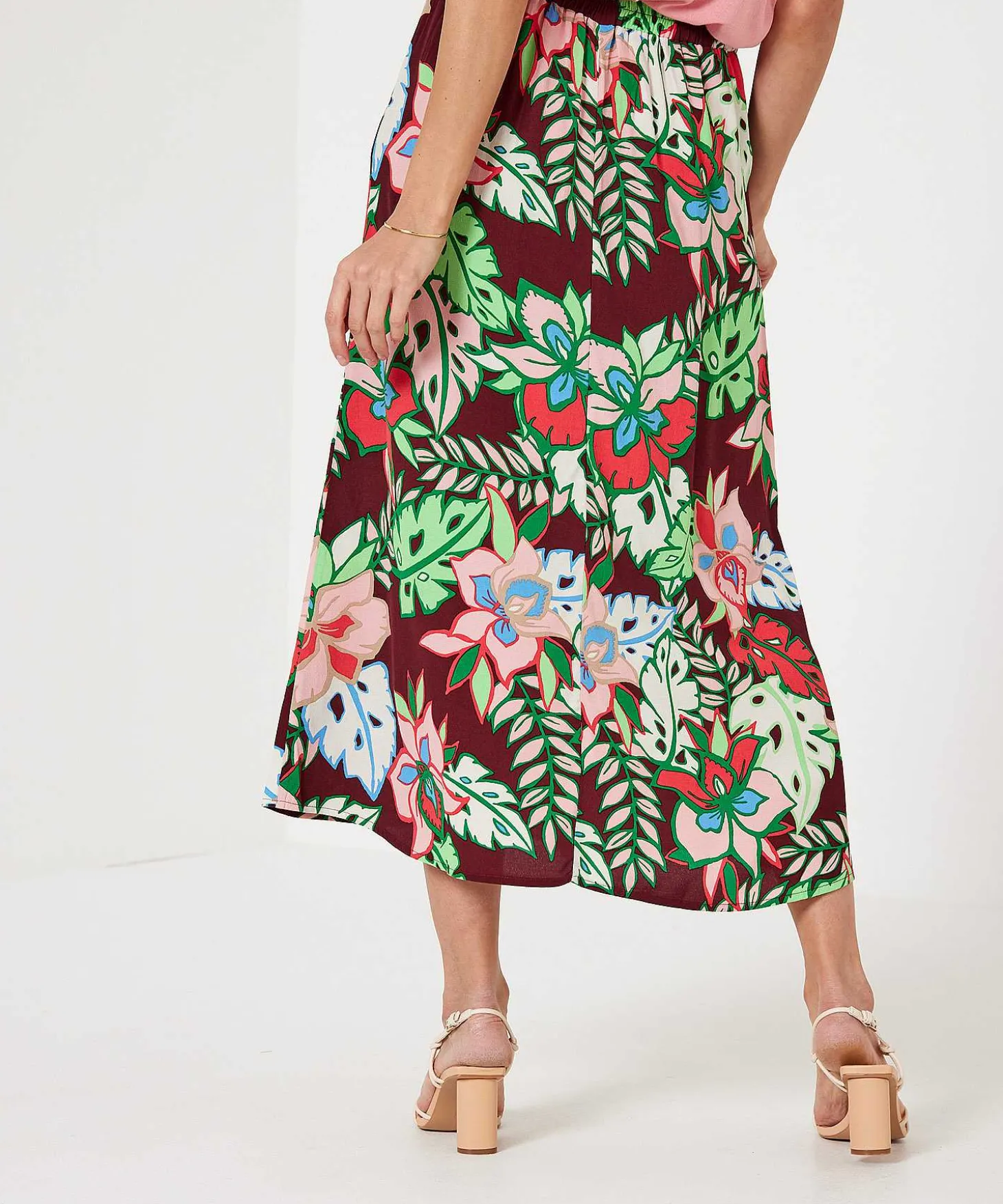 kyra_skirt_tropical_flowe_3.webp Skirt Tropical Flower Sparrow*KYRA Cheap
