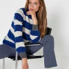 Striped Turtleneck Kalista*KYRA Fashion