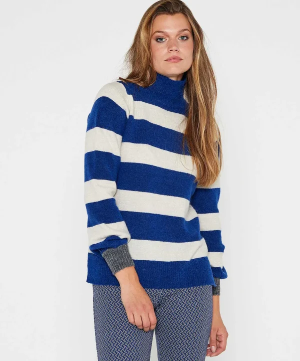 Striped Turtleneck Kalista*KYRA Fashion