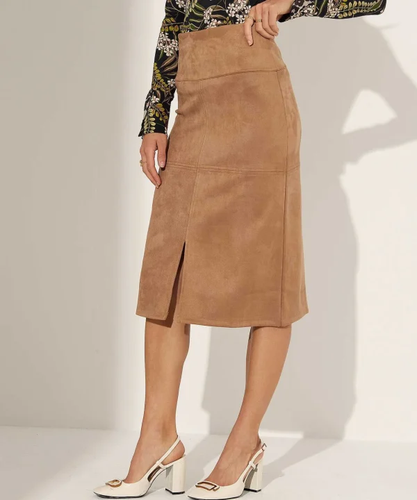 Suedine Skirt Bowien*KYRA Online