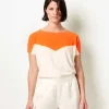 Sweater V-Shape Colorblock Alika*KYRA Shop
