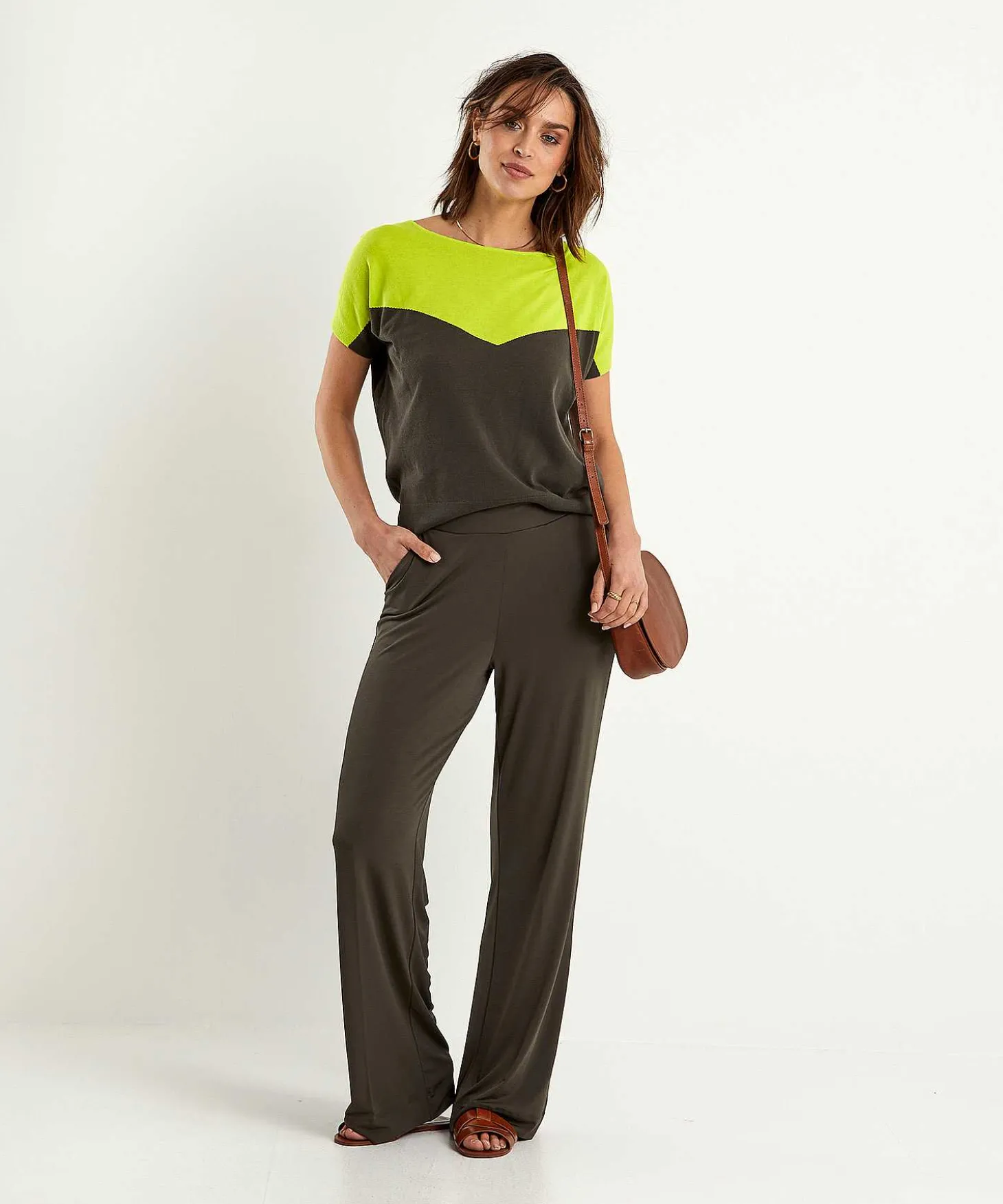 kyra_sweater_vshape_color_2.webp Sweater V-Shape Colorblock Alika*KYRA Discount