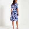 Tie Dye Dress Travel Fabric Cissel*KYRA Outlet