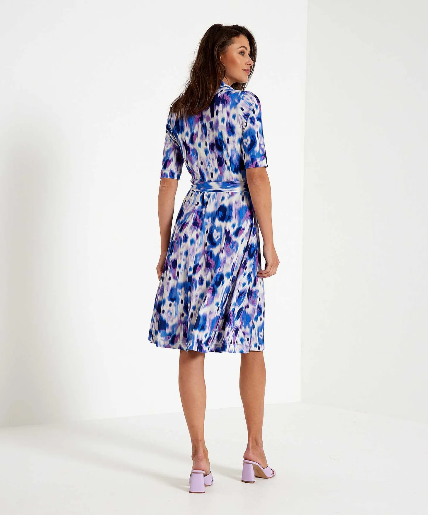 kyra_tie_dye_dress_travel_0.webp Tie Dye Dress Travel Fabric Cissel*KYRA Outlet