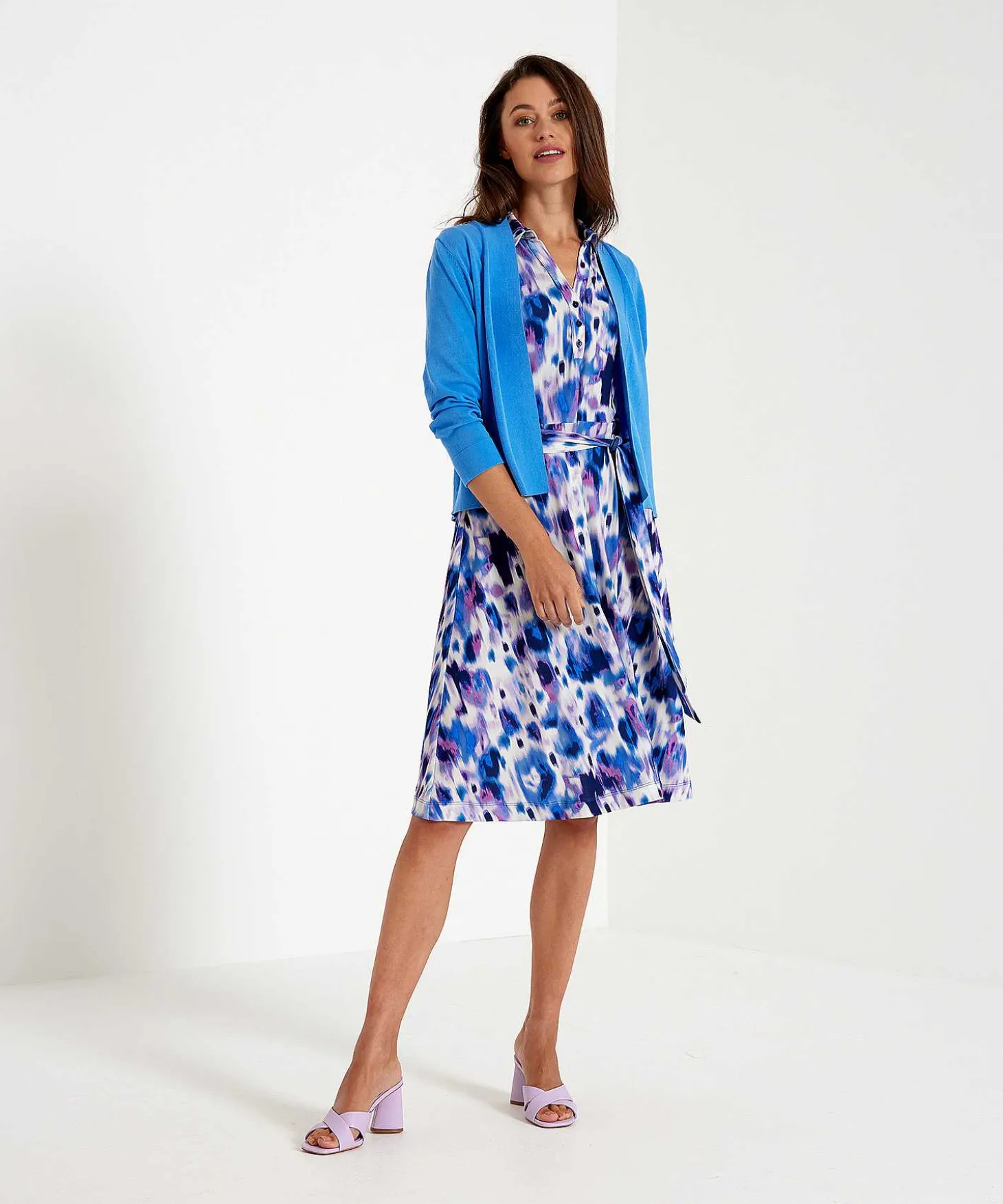 kyra_tie_dye_dress_travel_1.webp Tie Dye Dress Travel Fabric Cissel*KYRA Outlet