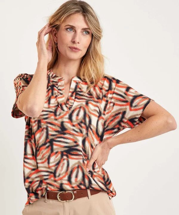 Top Faded Leaf Noor*KYRA Best Sale
