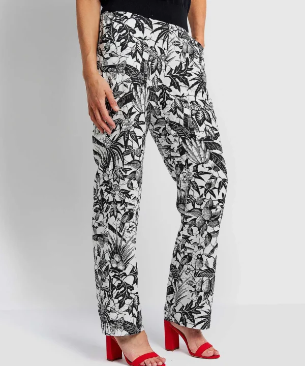 Trousers Hidde Batik Linen*KYRA Flash Sale