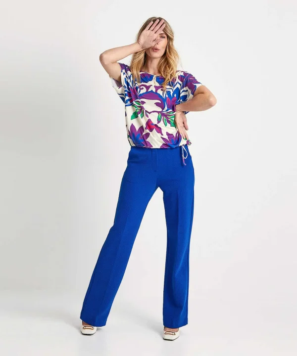 Wide Leg Pants Structure Hetty*KYRA Shop