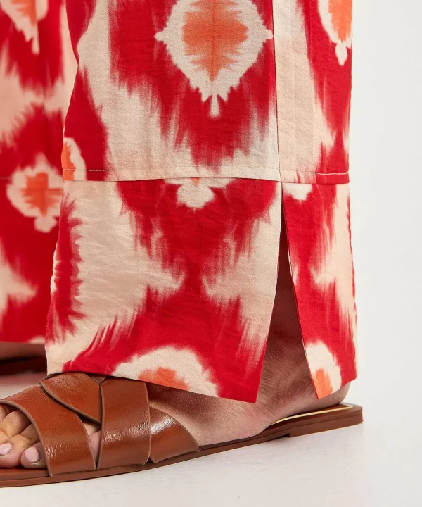 Wide Leg Pants Tie-Dye Dot Natalie*KYRA Sale