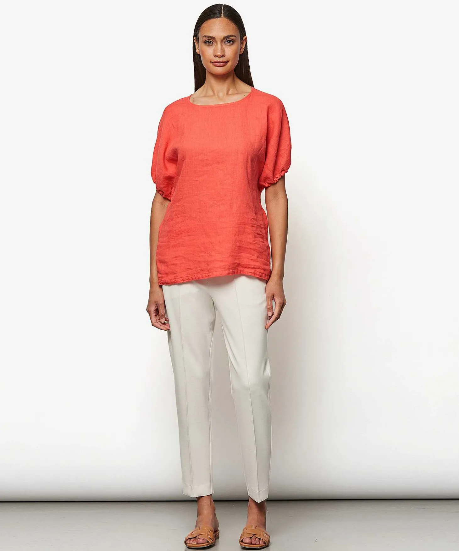 lasalle_linen_top_puff_sl_0.webp Linen Top Puff Sleeve*LaSalle Cheap