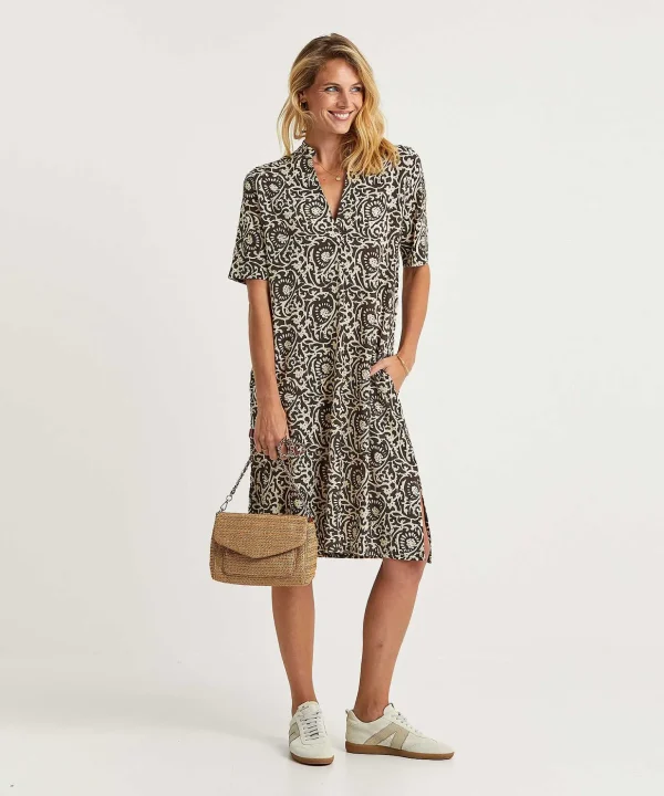 Slinky Dress With Print*LaSalle Cheap