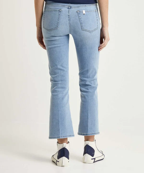 Cropped Flared Jeans Authentic Fly*LIU JO Outlet