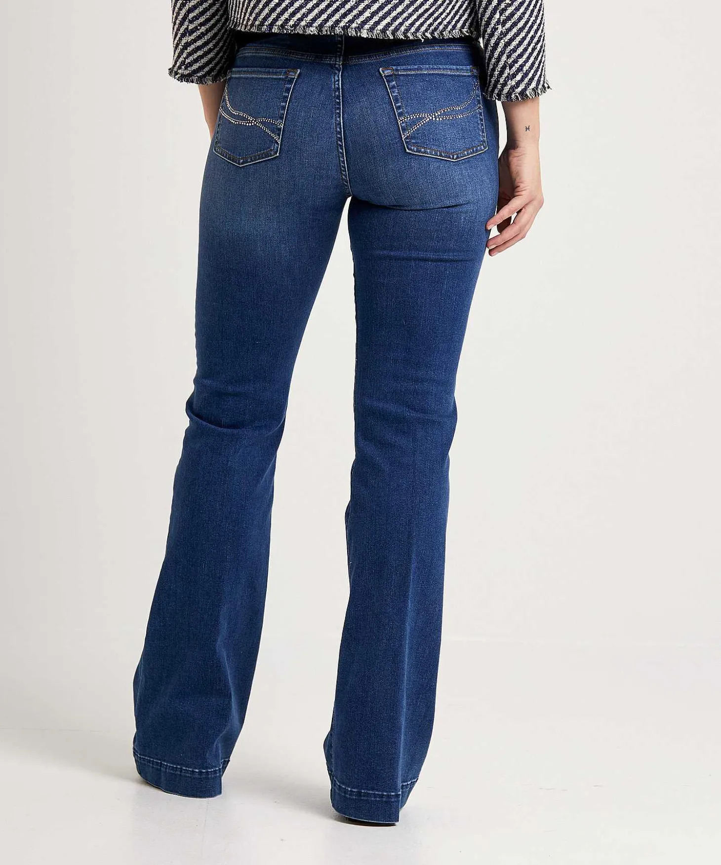 liu_jo_flared_jeans_authe_0.webp Flared Jeans Authentic Beat*LIU JO Fashion