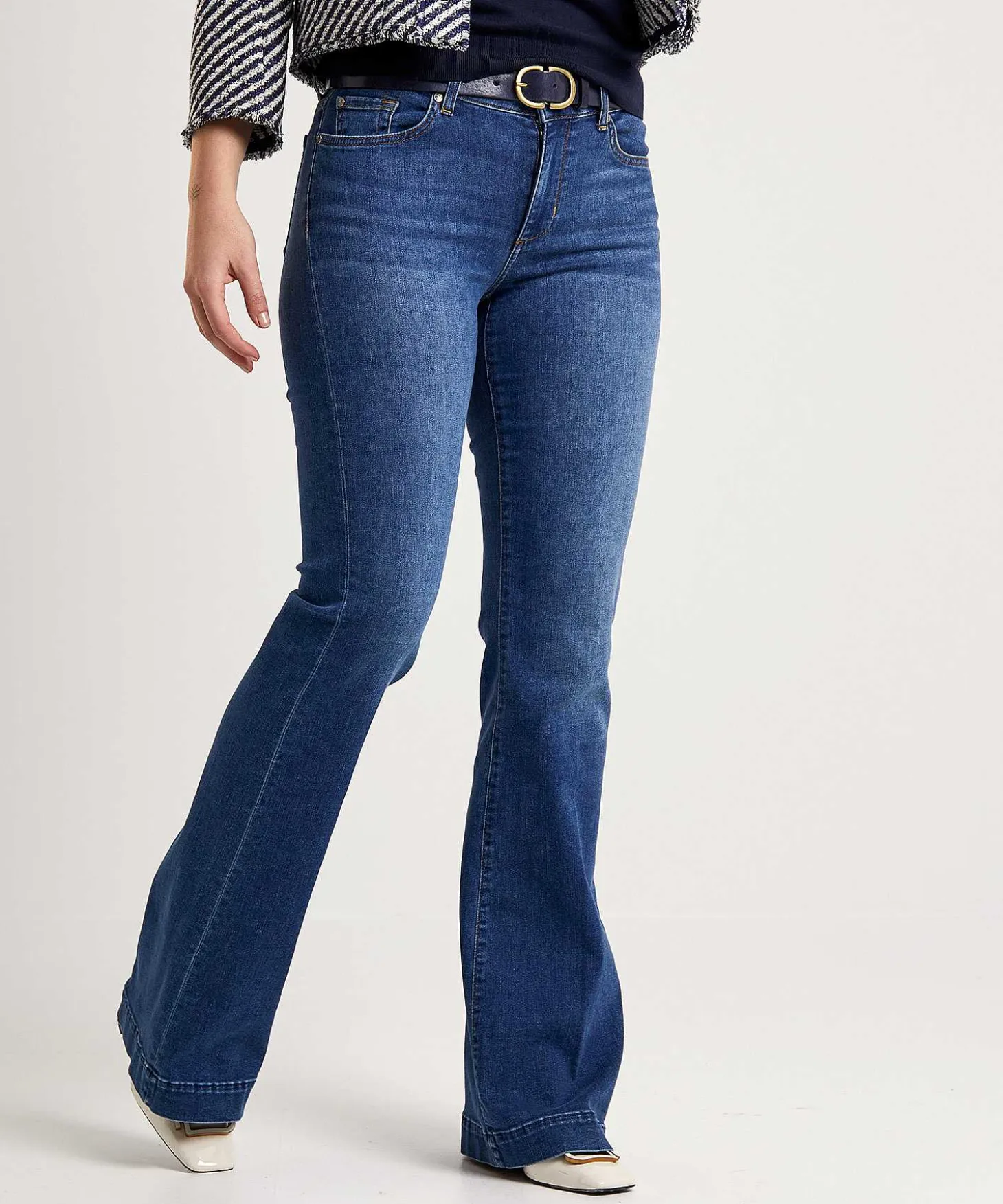 liu_jo_flared_jeans_authe_1.webp Flared Jeans Authentic Beat*LIU JO Fashion
