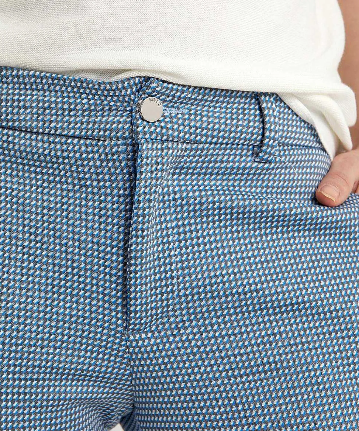 liu_jo_jacquard_kick_flar_0.webp Jacquard Kick Flare Pants Minimal*LIU JO Online