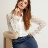 Lace Blouse*LIU JO Hot