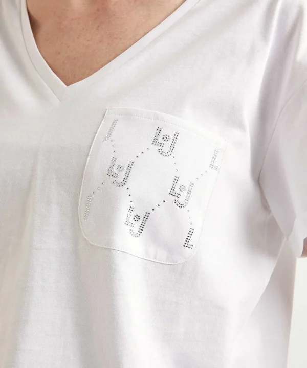 Oversized Shirt With Pocket*LIU JO Shop