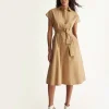 Poplin Dress With Belt*LIU JO Clearance