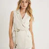 Shiny Sleeveless Blazer*LIU JO Best Sale