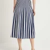 Striped Knit Skirt*LIU JO Clearance