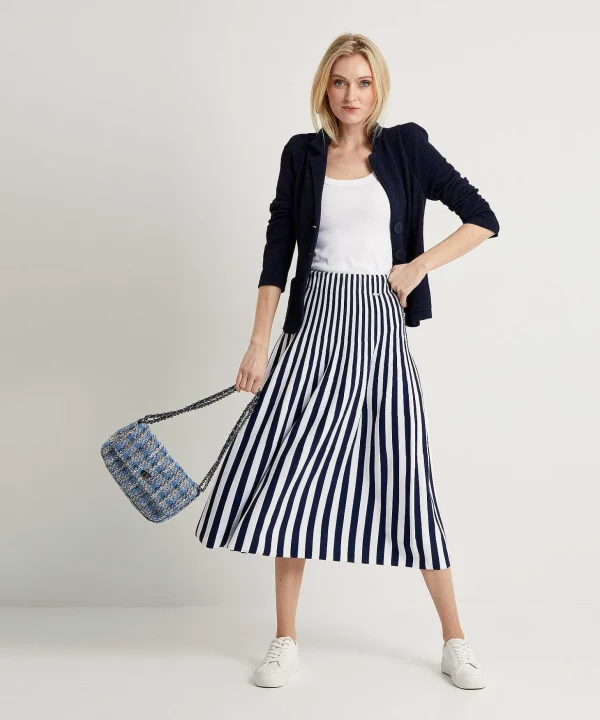 Striped Knit Skirt*LIU JO Clearance