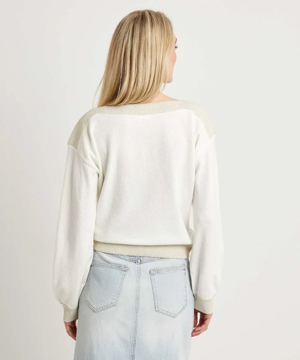 Sweater Lurex And Buttons*LIU JO Cheap
