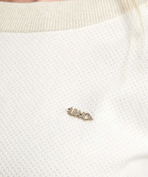 Sweater Lurex And Buttons*LIU JO Cheap