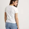 T-Shirt V-Neck Pearls*LIU JO Cheap