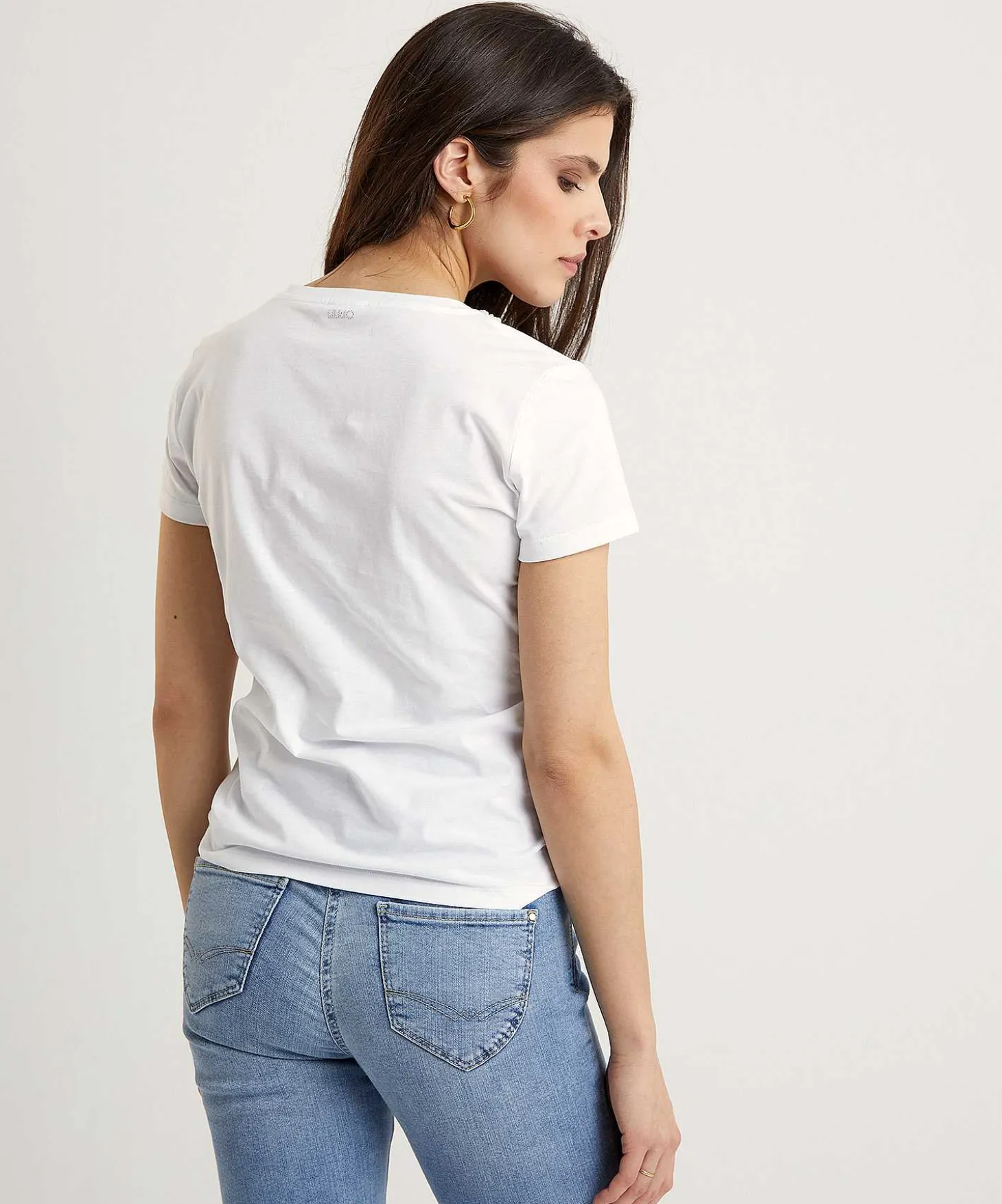 liu_jo_tshirt_vneck_pearl_0.webp T-Shirt V-Neck Pearls*LIU JO Cheap